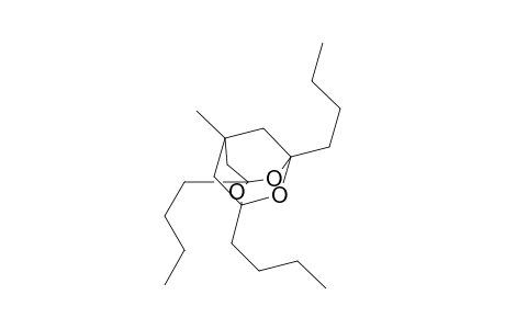 2,4,9-Trioxatricyclo[3.3.1.1(3,7)]decane, 1,3,5-tributyl-7-methyl-