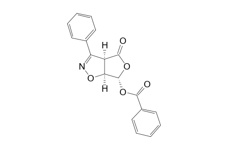 3-PHENYL-4-OXO-6-BENZOYLOXY-3A,4,6,6A-TETRAHYDROFURO-[3,4-D]-ISOXAZOLE