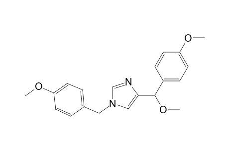 1-(4-Methoxybenzyl)-4-[methoxy(4-methoxyphenyl)methyl]-1H-imidazole