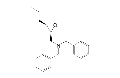 dibenzyl-[[(2S,3R)-3-propyloxiran-2-yl]methyl]amine