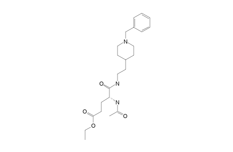 1-(N-BENZYLPIPERIDIN-4-YL-2-ETHYLAMIDO)-N-ACETYL-S-GLUTAMIC-ACID-5-ETHYLESTER