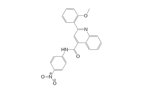 2-(2-methoxyphenyl)-N-(4-nitrophenyl)-4-quinolinecarboxamide