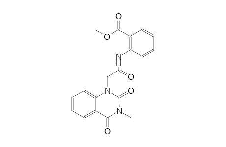 methyl 2-{[(3-methyl-2,4-dioxo-3,4-dihydro-1(2H)-quinazolinyl)acetyl]amino}benzoate
