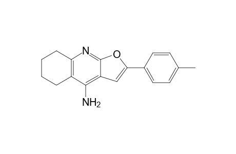 2-(p-Tolyl)-5,6,7,8-tetrahydrofuro[2,3-b]quinolin-4-amine