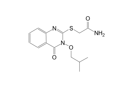 2-[(3-isobutoxy-4-oxo-3,4-dihydro-2-quinazolinyl)sulfanyl]acetamide