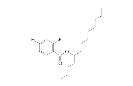 2,4-Difluorobenzoic acid, 5-tridecyl ester