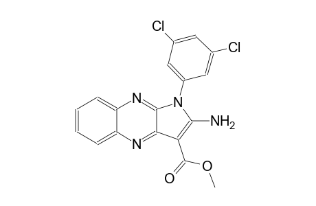 1H-pyrrolo[2,3-b]quinoxaline-3-carboxylic acid, 2-amino-1-(3,5-dichlorophenyl)-, methyl ester
