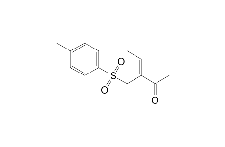(Z)-3-(p-tolylsulfonylmethyl)pent-3-en-2-one