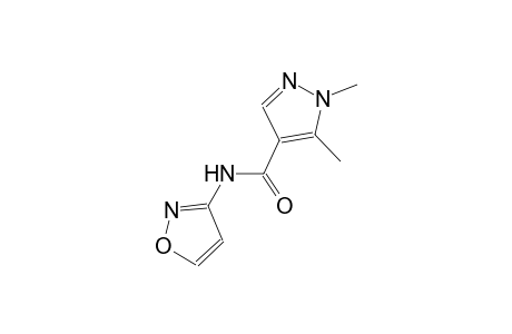 N-(3-isoxazolyl)-1,5-dimethyl-1H-pyrazole-4-carboxamide