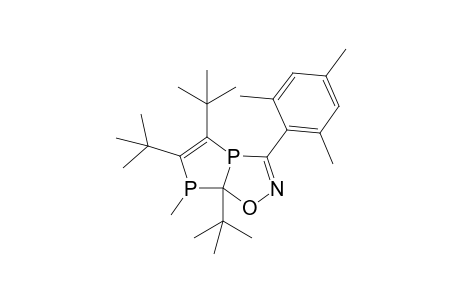 4,5,6a-Tri-tert-butyl-1-(2,4,6-trimethylphenyl)-3a,6a-dihydrophospholo[2,3-d]-1,2,3a-oxazaphosphole