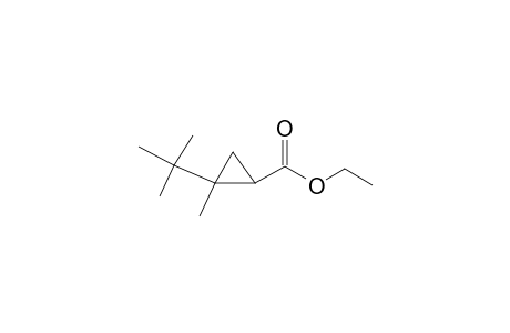 Ethyl 2-methyl-2-tert-butyl-cyclopropane-1-carboxylate