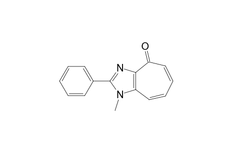 1-methyl-2-phenyl-4-cyclohepta[d]imidazolone