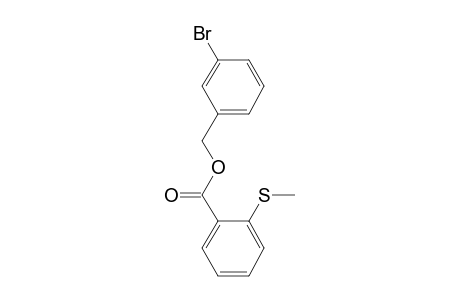 2-(Methylthio)benzoic acid, 3-bromobenzyl ester