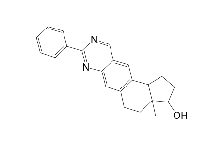 1H-Indeno[4,5-g]quinazolin-3-ol, 2,3.beta.,3a,4,5,11b.beta.-hexahydro-3a.alpha.-methyl-8-phenyl-