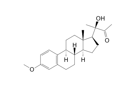 20R-Acetyl-20-hydroxy-3-methoxy-19-norpregna-1,3,5(10)-triene
