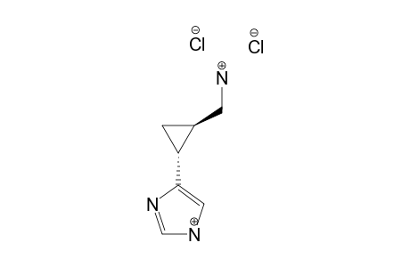 (1R,2R)-2-AMINOMETHYL-1-(1H-IMIDAZOL-4-YL)-CYCLOPROPANE-DIHYDROCHLORIDE