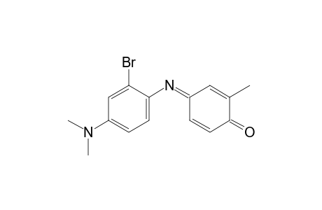 N-(2-bromo-4-dimethylaminophenyl)-2-methyl-p-benzoquinone imine