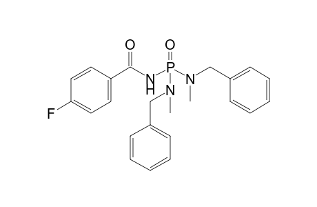N-(4-fluorobenzoyl)-N',N''-bis(N-benzylmethyl) phosphoric triamide