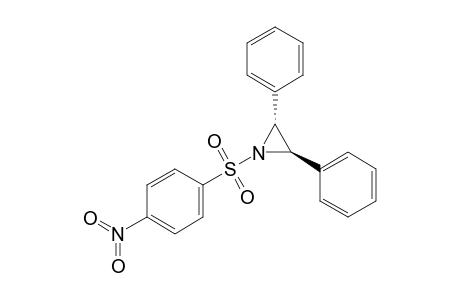 trans-N-p-Nitrobenzenesulfonyl-2,3-diphenylaziridine
