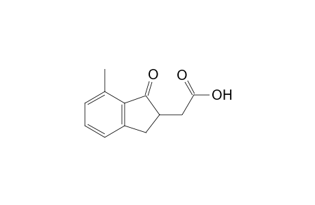 2-(1-keto-7-methyl-indan-2-yl)acetic acid