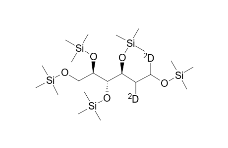 Pentakistrimethylsilyl 2-deoxyglucitol-1,3-D2 ether
