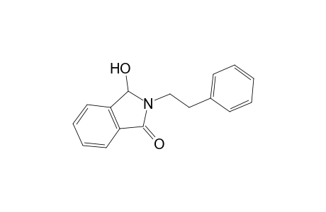 2,3-Dihydroisoindol-1-one, 3-hydroxy-2-phenethyl-