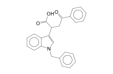 2-(1-Benzyl-1H-indol-3-yl)-4-oxo-4-phenylbutanoic acid