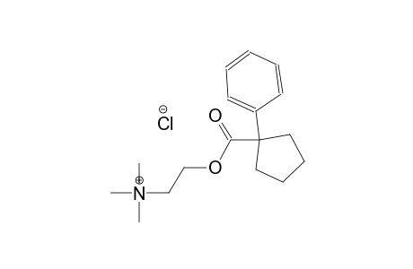 ethanaminium, N,N,N-trimethyl-2-[[(1-phenylcyclopentyl)carbonyl]oxy]-, chloride