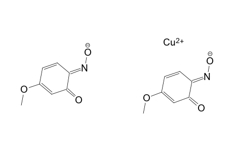 Copper, bis(4-methoxy-3,5-cyclohexadiene-1,2-dione 1-oximato-N1,O2)-