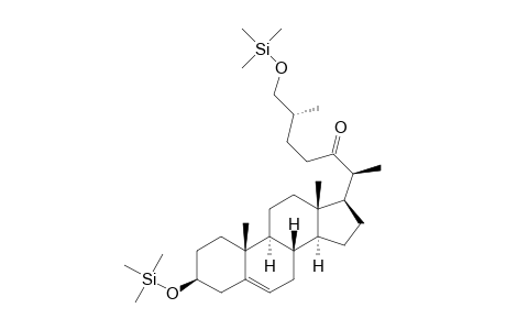 Cholest-5-en-22-one, 3,26-bis[(trimethylsilyl)oxy]-, (3.beta.,25R)-