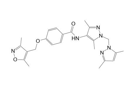 benzamide, 4-[(3,5-dimethyl-4-isoxazolyl)methoxy]-N-[1-[(3,5-dimethyl-1H-pyrazol-1-yl)methyl]-3,5-dimethyl-1H-pyrazol-4-yl]-