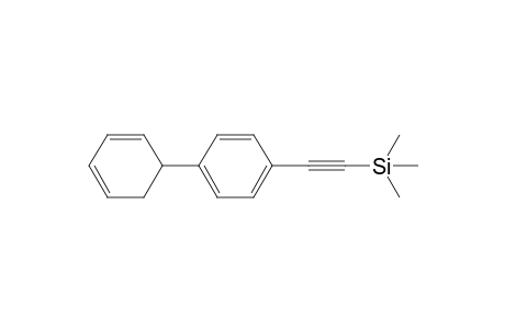 5-(Cyclohexa-1,3-dien-5-yl)-2-(2-(trimethylsilyl)ethynyl)benzene