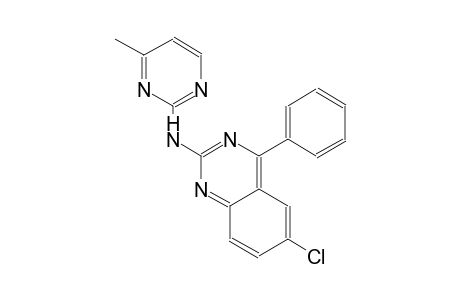 6-chloro-N-(4-methyl-2-pyrimidinyl)-4-phenyl-2-quinazolinamine