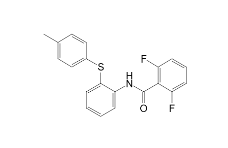 2,6-difluoro-2'-(p-tolylthio)benzanilide