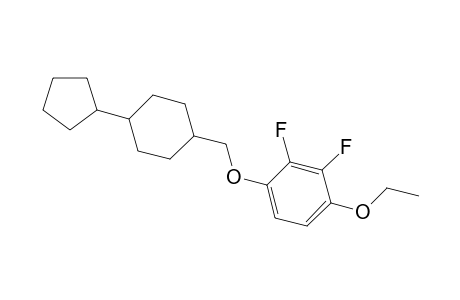 1-[(4-cyclopentylcyclohexyl)methoxy]-4-ethoxy-2,3-difluoro-benzene