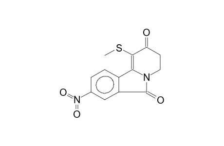 8-NITRO-1-METHYLTHIO-2,3-DIHYDRO-4H-BENZOINDOLIZIN-2,6-DIONE