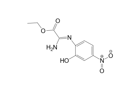 Acetic acid, 2-amino-2-[(2-hydroxy-4-nitrophenyl)imino]-, ethyl ester