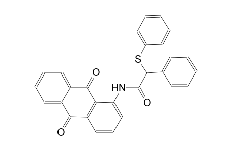N-(9,10-dioxo-9,10-dihydro-1-anthracenyl)-2-phenyl-2-(phenylsulfanyl)acetamide