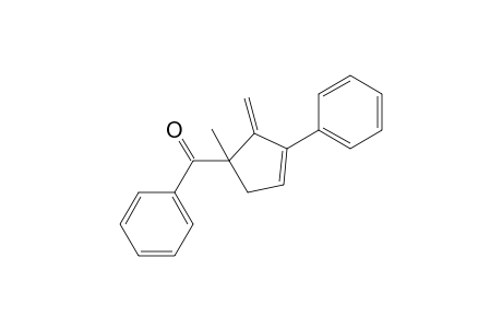 (1-Methyl-2-methylene-3-phenylcyclopent-3-en-1-yl)phenylmethanone