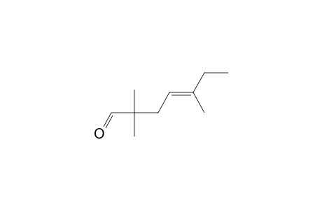 4-Heptenal, 2,2,5-trimethyl-