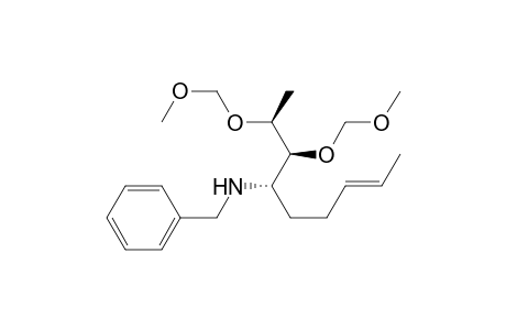 (6S,7S,8S)-6-(benzylamino)-7,8-bis[(methoxymethyl)oxy]-2-nonene