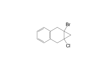 1H-Cyclopropa[b]naphthalene, 1a-bromo-7a-chloro-1a,2,7,7a-tetrahydro-