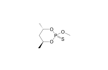 2-METHOXY-2-THIOXO-4,6-DIMETHYL-1,3,2-DIOXAPHOSPHORINANE