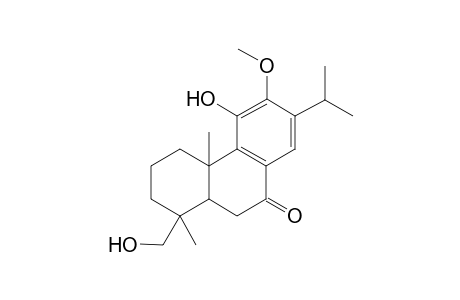 9(1H)-Phenanthrenone, 2,3,4,4a,10,10a-hexahydro-5-hydroxy-1-(hydroxymethyl)-6-methoxy-1,4a- dimethyl-7-(1-methylethyl)-, [1S-(1.alpha.,4a.alpha.,10a.beta.)]-