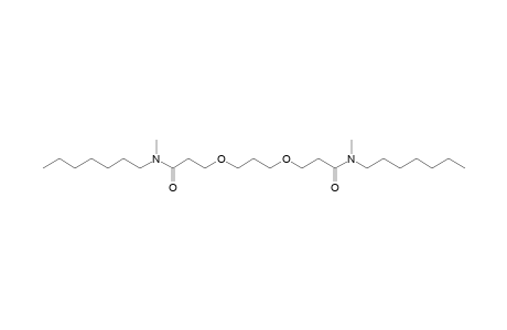 N-heptyl-3-[3-[3-[heptyl(methyl)amino]-3-keto-propoxy]propoxy]-N-methyl-propionamide