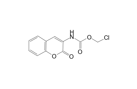Chloromethyl (coumarin-3-yl)carbamate