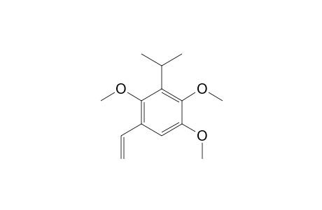 3-ISOPROPYL-1,2,4-TRIMETHOXY-5-VINYLBENZENE