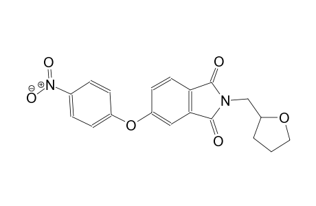 1H-isoindole-1,3(2H)-dione, 5-(4-nitrophenoxy)-2-[(tetrahydro-2-furanyl)methyl]-