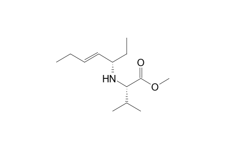 (S)-Methyl 2-((S,E)-hept-4-en-3-ylamino)-3-methylbutanoate