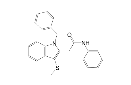 2-[1-benzyl-3-(methylsulfanyl)-1H-indol-2-yl]-N-phenylacetamide